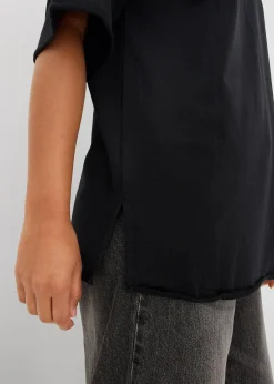 Femme bonprix Sweats|T-shirt long sweat 100% coton