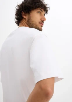 bonprix T-shirt loose 100% coton, imprimé 3D|Homme T-Shirts & Polos