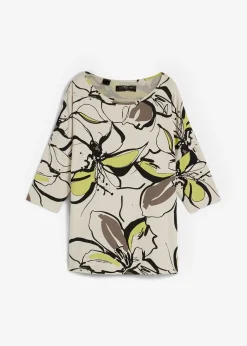 bonprix T-shirt manches chauve-souris à imprimé floral|Femme T-Shirts & Tops