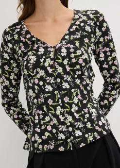 bonprix T-shirt manches longues|Femme T-Shirts & Tops