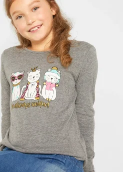 Enfant bonprix Vêtements Enfant|Filles 9-16 Ans·T-Shirts & Chemisiers|T-shirt manches longues