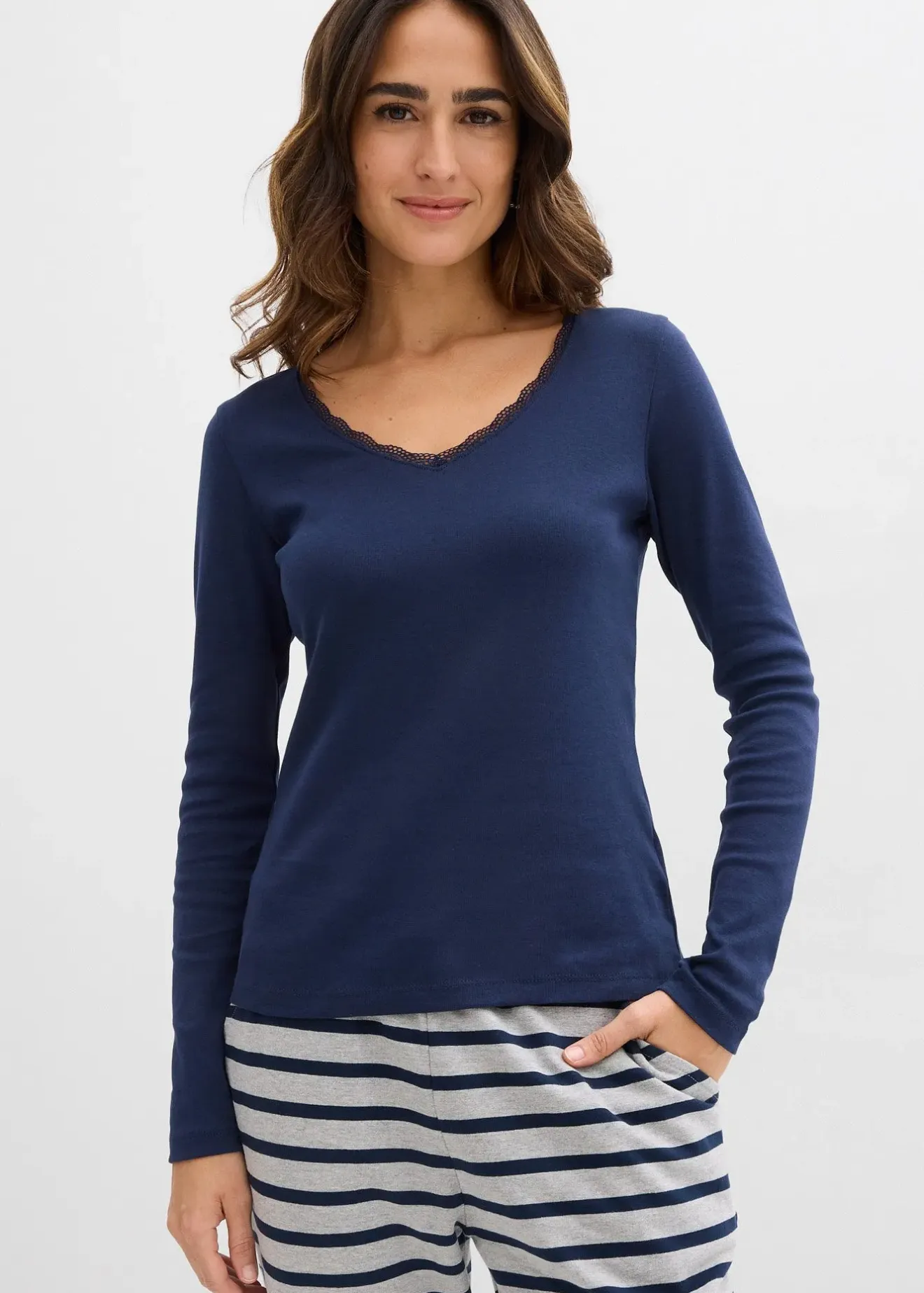 bonprix T-shirt manches longues|Femme T-Shirts & Tops