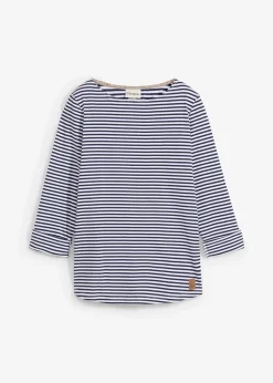 bonprix T-shirt manches longues 100% coton|Femme T-Shirts & Tops