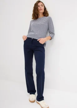 bonprix T-shirt manches longues 100% coton|Femme T-Shirts & Tops