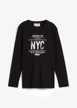 bonprix T-shirt manches longues 100% coton|Enfant Vêtements Enfant|Garçons 9-16 Ans·T-Shirts