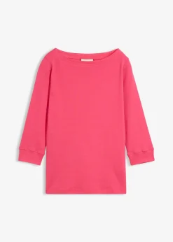 Femme bonprix Basiques|T-Shirts & Tops|T-shirt manches longues 100% coton