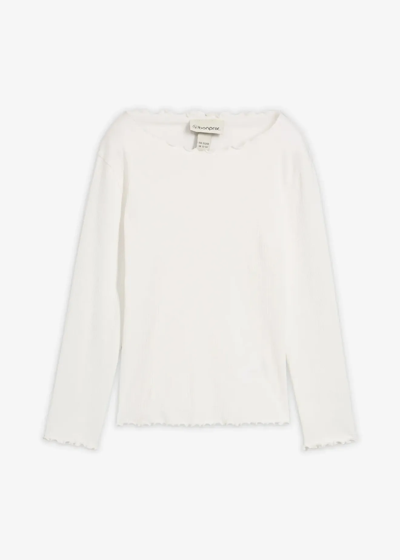 Enfant bonprix Vêtements Enfant|Filles 9-16 Ans·T-Shirts & Chemisiers|T-shirt manches longues 100% coton