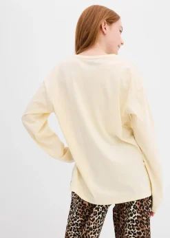 Enfant bonprix Vêtements Enfant|Filles 9-16 Ans·T-Shirts & Chemisiers|T-shirt manches longues 100% coton