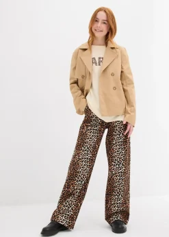 Enfant bonprix Vêtements Enfant|Filles 9-16 Ans·T-Shirts & Chemisiers|T-shirt manches longues 100% coton