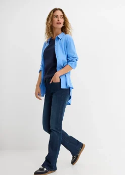 Femme bonprix Basiques|T-Shirts & Tops|T-shirt manches longues 100% coton