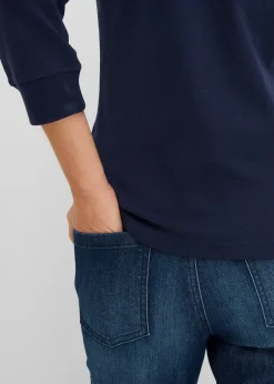 Femme bonprix Basiques|T-Shirts & Tops|T-shirt manches longues 100% coton