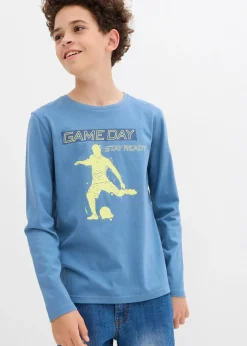 bonprix T-shirt manches longues 100% coton|Enfant Vêtements Enfant|Garçons 9-16 Ans·T-Shirts