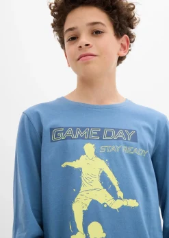 bonprix T-shirt manches longues 100% coton|Enfant Vêtements Enfant|Garçons 9-16 Ans·T-Shirts