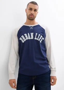 Homme bonprix T-Shirts & Polos|T-shirt manches longues 100% coton