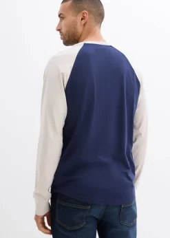 Homme bonprix T-Shirts & Polos|T-shirt manches longues 100% coton