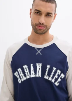 Homme bonprix T-Shirts & Polos|T-shirt manches longues 100% coton