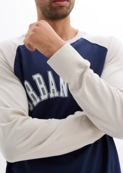 Homme bonprix T-Shirts & Polos|T-shirt manches longues 100% coton