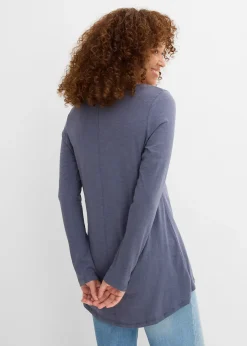 bonprix T-shirt manches longues 100% coton|Femme T-Shirts & Tops