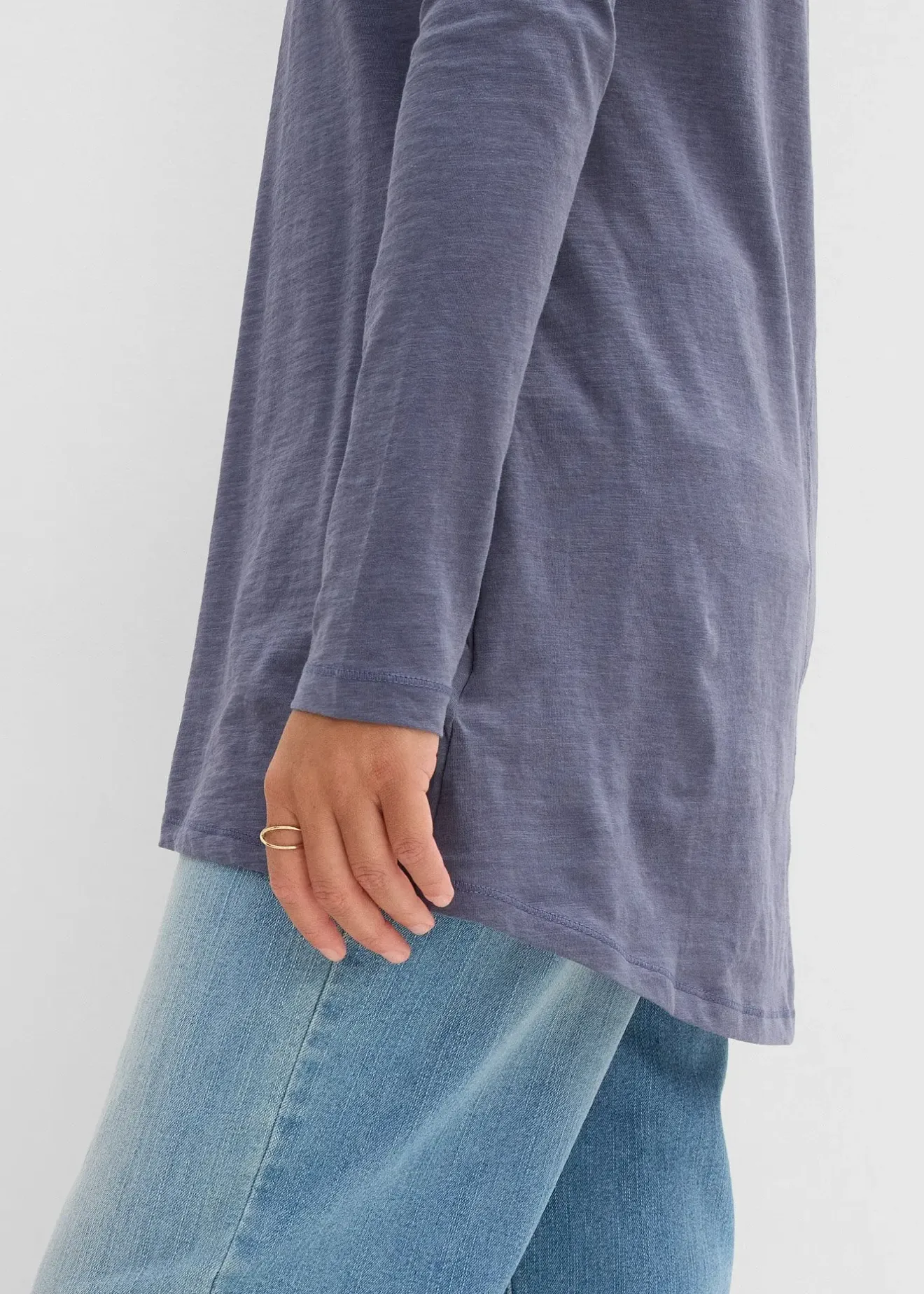 bonprix T-shirt manches longues 100% coton|Femme T-Shirts & Tops