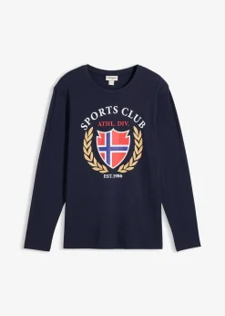 Homme bonprix T-Shirts & Polos|T-shirt manches longues 100% coton