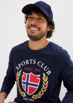 Homme bonprix T-Shirts & Polos|T-shirt manches longues 100% coton