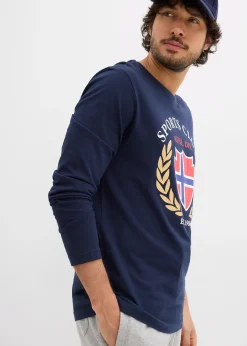 Homme bonprix T-Shirts & Polos|T-shirt manches longues 100% coton
