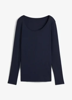 Femme bonprix Basiques|T-Shirts & Tops|T-shirt manches longues 100% coton