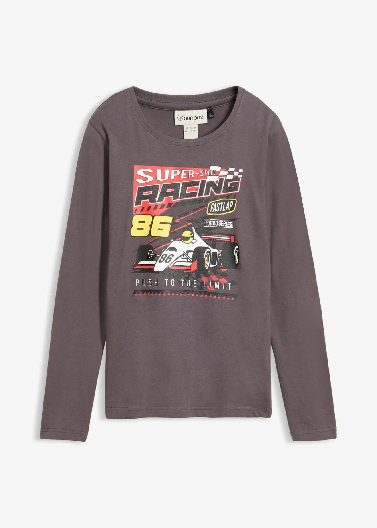 Enfant bonprix Vêtements Enfant|Garçons 9-16 Ans·T-Shirts|T-shirt manches longues 100% coton