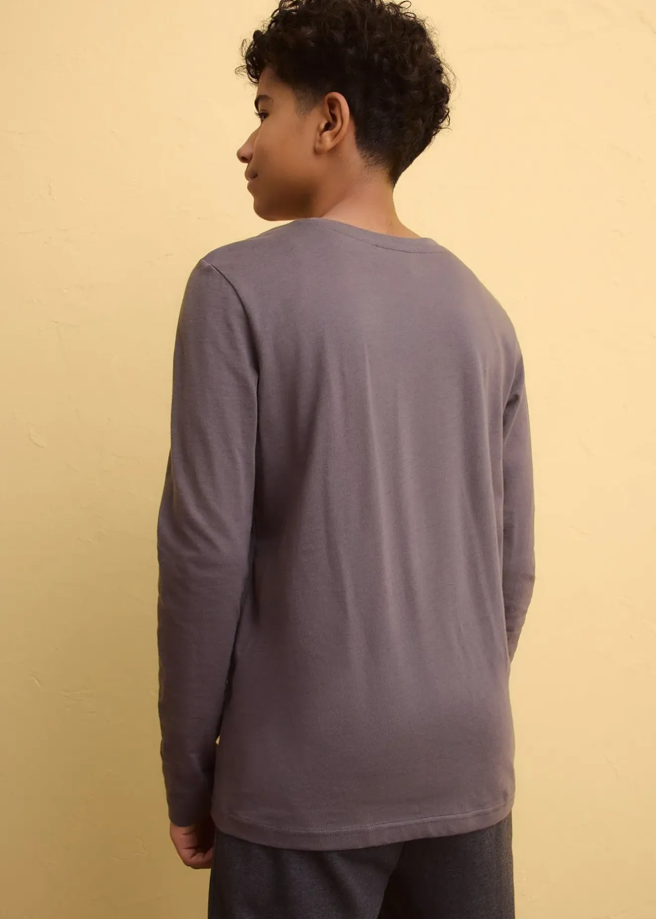 Enfant bonprix Vêtements Enfant|Garçons 9-16 Ans·T-Shirts|T-shirt manches longues 100% coton