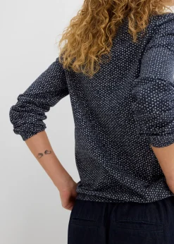 Femme bonprix T-Shirts & Tops|T-shirt manches longues 100% coton