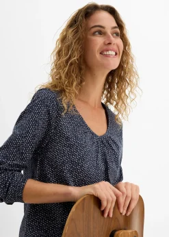 Femme bonprix T-Shirts & Tops|T-shirt manches longues 100% coton