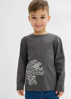 Enfant bonprix Vêtements Enfant|Garçons 2-8 Ans·T-Shirts|T-shirt manches longues 100% coton