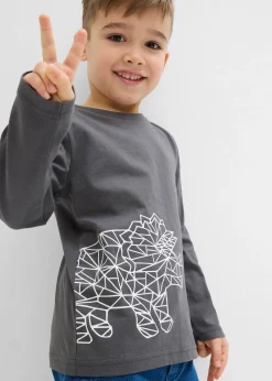 Enfant bonprix Vêtements Enfant|Garçons 2-8 Ans·T-Shirts|T-shirt manches longues 100% coton