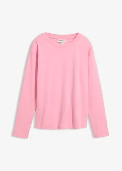 Femme bonprix Basiques|T-Shirts & Tops|T-shirt manches longues 100% coton épais