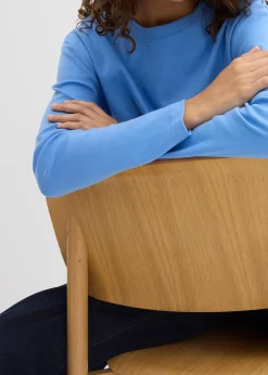 Femme bonprix Basiques|T-Shirts & Tops|T-shirt manches longues 100% coton épais