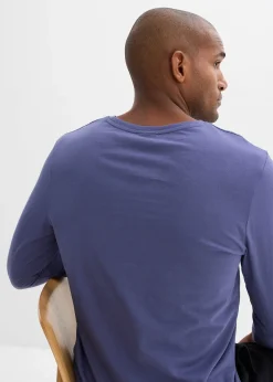 Homme bonprix T-Shirts & Polos|T-shirt manches longues 100% coton