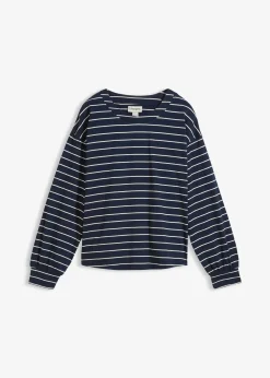 Femme bonprix T-Shirts & Tops|T-shirt manches longues 100% coton