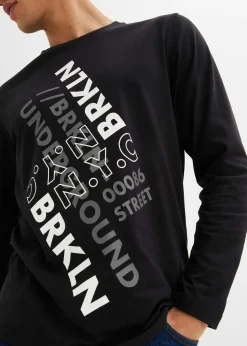 Homme bonprix T-Shirts & Polos|T-shirt manches longues 100% coton