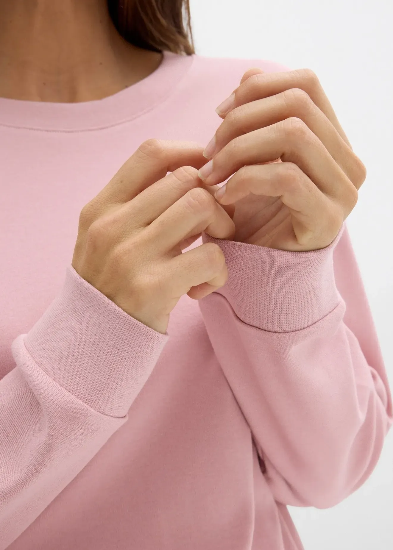 bonprix T-shirt manches longues 100% coton|Femme Basiques|T-Shirts & Tops