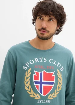 Homme bonprix T-Shirts & Polos|T-shirt manches longues 100% coton