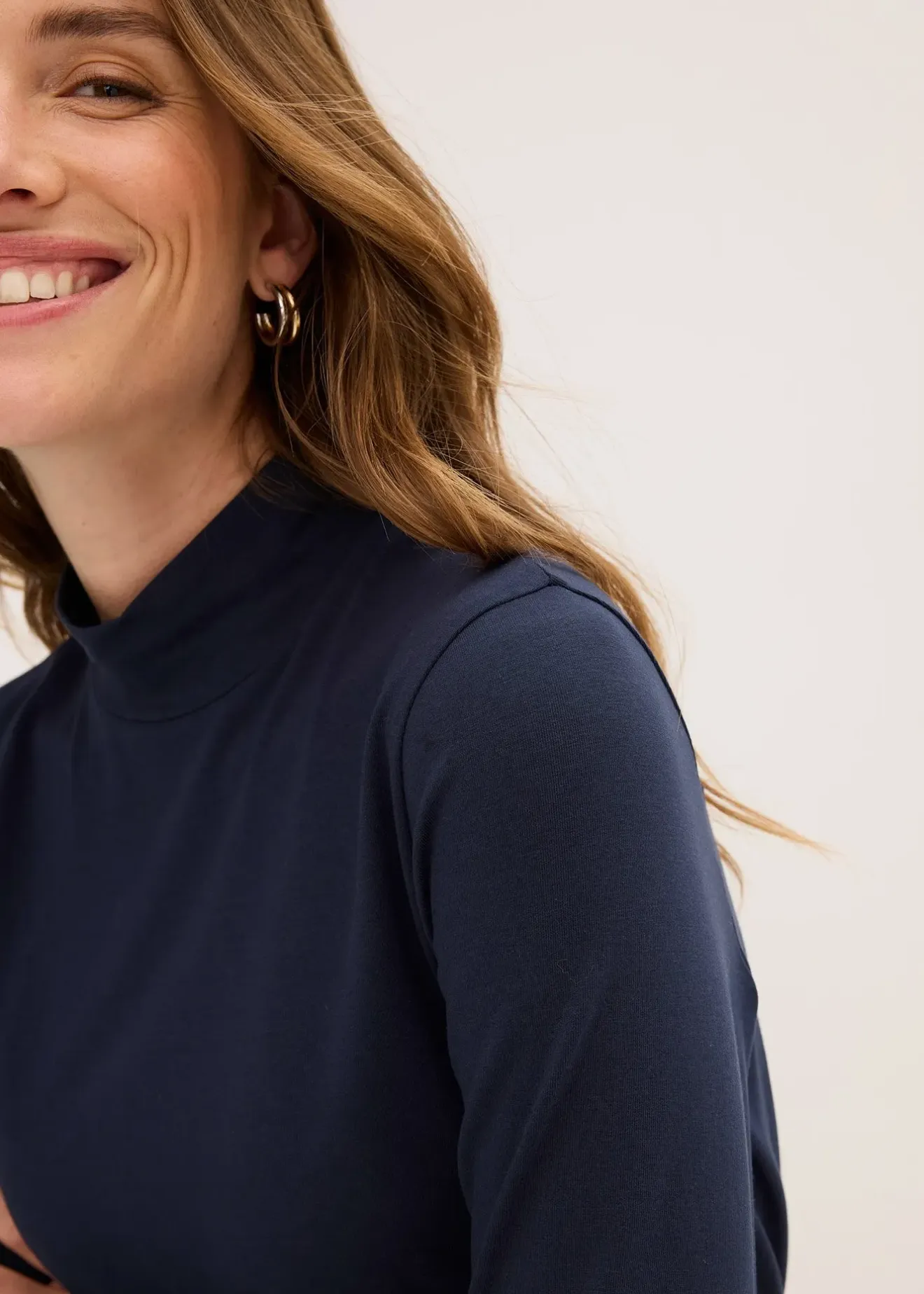 Femme bonprix Basiques|T-Shirts & Tops|T-shirt manches longues ajusté