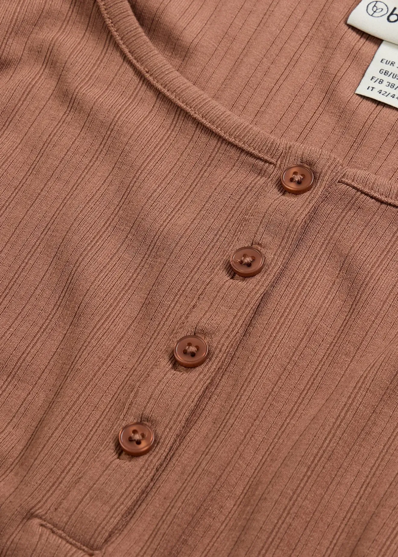 bonprix T-shirt manches longues côtelé|Femme Basiques|T-Shirts & Tops