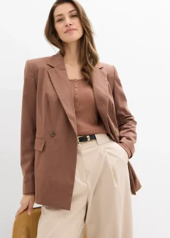 bonprix T-shirt manches longues côtelé|Femme Basiques|T-Shirts & Tops