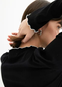 Femme bonprix T-Shirts & Tops|T-shirt manches longues côtelé