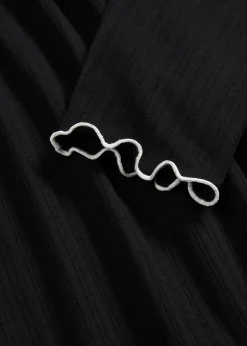 Femme bonprix T-Shirts & Tops|T-shirt manches longues côtelé