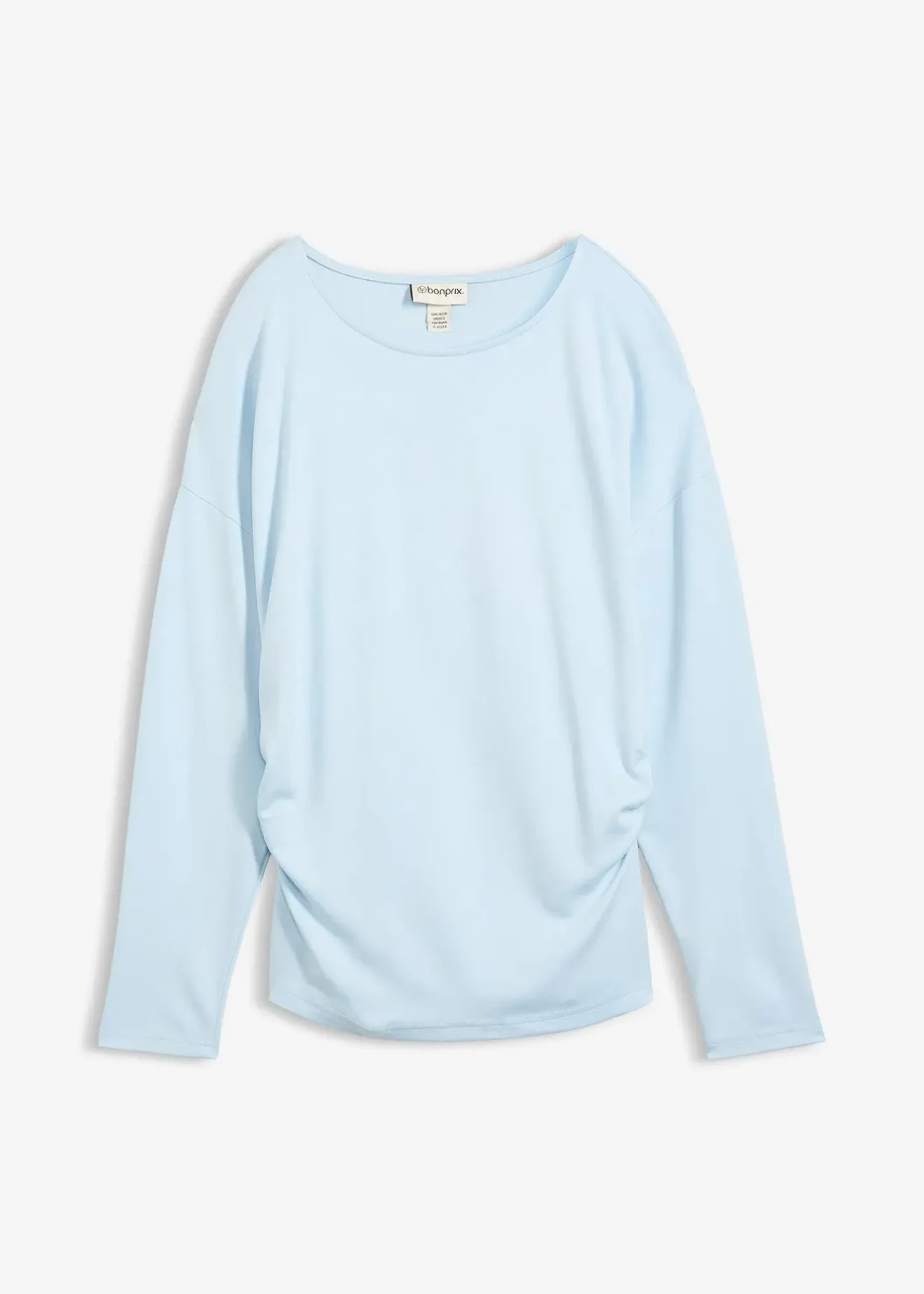 bonprix T-shirt manches longues en Punto di Roma confortable|Femme T-Shirts & Tops