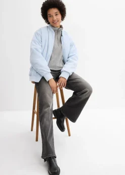 Femme bonprix Basiques|T-Shirts & Tops|T-shirt manches longues en éponge