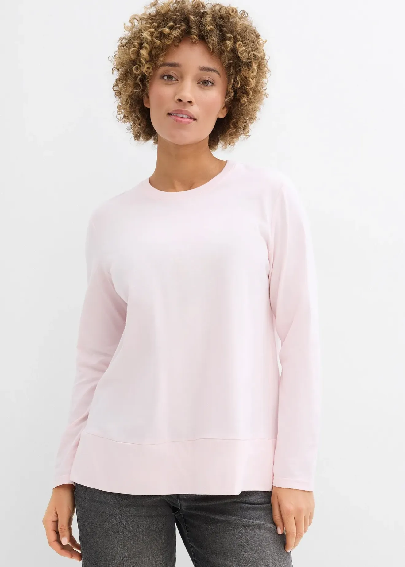 Femme bonprix T-Shirts & Tops|T-shirt manches longues en coton