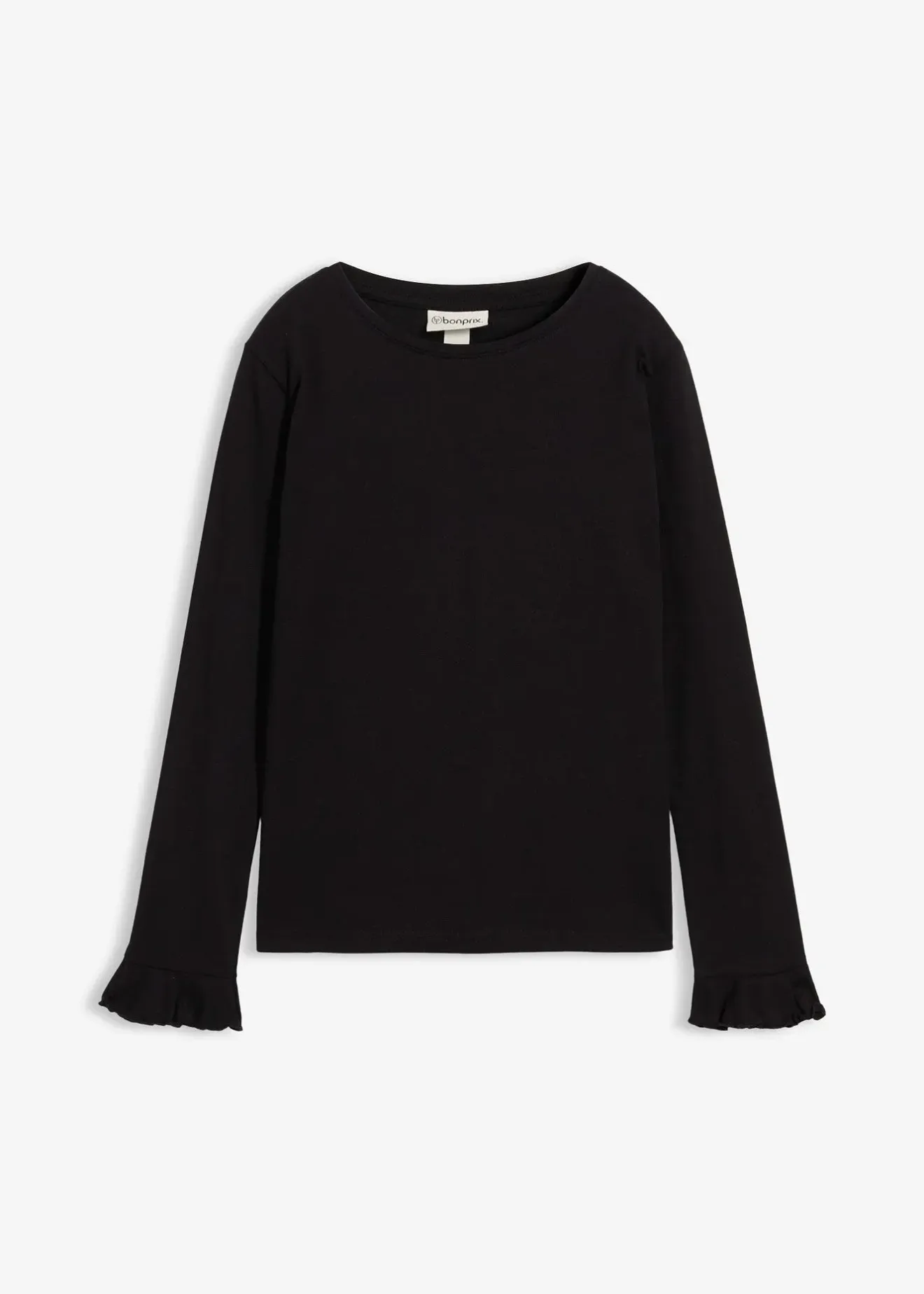 bonprix T-shirt manches longues en coton extensible|Enfant Vêtements Enfant|Filles 9-16 Ans·T-Shirts & Chemisiers