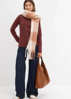 bonprix T-shirt manches longues près du corps|Femme Basiques|T-Shirts & Tops